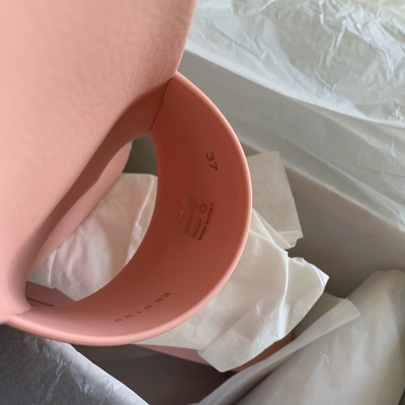 Givenchy Pink Logo Rubber Slides Sandals - Picture 7 of 8